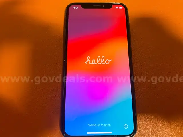 iPhone Xs- Black - 64GB (ID# 43257) (D-Case) (No UPC) (18-19)