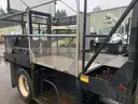 2003 International 4300 LP Conv. Cab Utility Truck w/ Message Sign (ID# 43379) (E05) (25-3577) 405+