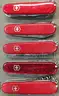 Victorinox/Wenger Multi-Purpose Tool Lot (ID# 43532) (TSA #4) (NO UPC) (19-26)