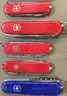Victorinox/Wenger Multi-Purpose Tool Lot (ID# 43532) (TSA #4) (NO UPC) (19-26)