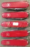 Victorinox/Wenger Multi-Purpose Tool Lot (ID# 43532) (TSA #4) (NO UPC) (19-26)