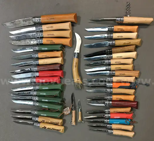 Opinel Knife Lot ~39 Units (ID# 43548) (TSA #4) (NO UPC) (18-19)