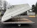 LOT OF 3, 2003 Triton Snowmobile Trailer &#x26; 2 2003 Artic Cat Mountain Cat 600 Snowmobiles (ID# 43631)(GVL)(25-4294)+ 225