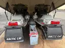 LOT OF 3, 2003 Triton Snowmobile Trailer &#x26; 2 2003 Artic Cat Mountain Cat 600 Snowmobiles (ID# 43631)(GVL)(25-4294)+ 225