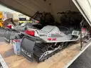 LOT OF 3, 2003 Triton Snowmobile Trailer &#x26; 2 2003 Artic Cat Mountain Cat 600 Snowmobiles (ID# 43631)(GVL)(25-4294)+ 225