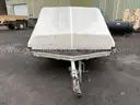 LOT OF 3, 2003 Triton Snowmobile Trailer &#x26; 2 2003 Artic Cat Mountain Cat 600 Snowmobiles (ID# 43631)(GVL)(25-4294)+ 225
