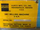 Hurco SM1 Milling Machine (ID #43642) (Center1) (25-3526-5) 693