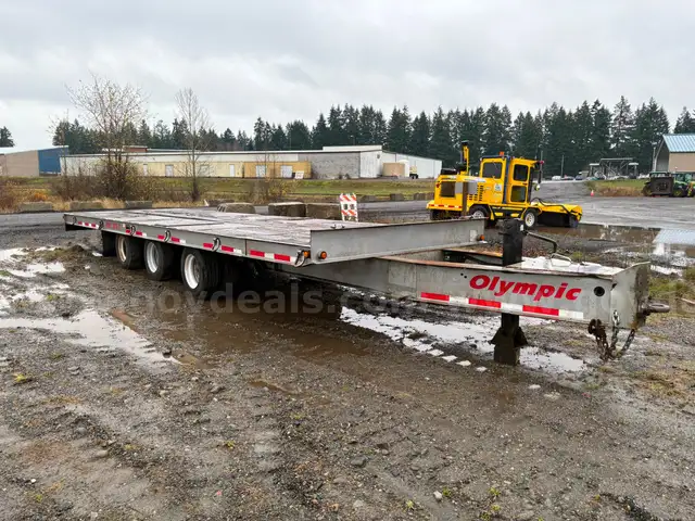 2010 Olympic Tilt Deck Flat Bed Trailer | 3 Axle | 30 Ton (ID #43661) (Off-Site) (25-4471) 13400