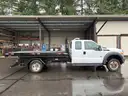 2012 Ford F-550 | Extended Cab | 6-Ton Hook Lift Flatbed | 4x4 (ID #43662) (Off-Site) (25-4525) 13400