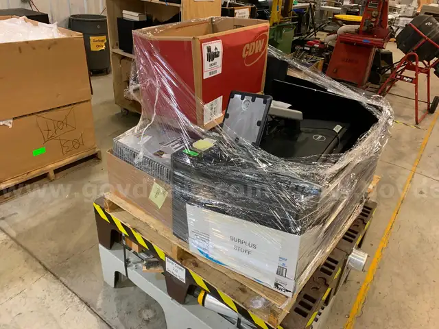 Pallet of Computer Equipment (ID #43685) (J10-2R) (No UPC)