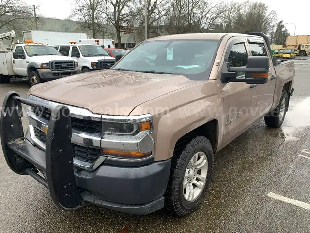 2018 Chevrolet Silverado 1500 Crew Cab 4WD Work Truck *Tow-Away* (ID# 43686) (EF11) (25-4464) 477