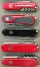 Victorinox/Wenger Multi-Purpose Tool Lot (ID# 43700) (TSA #3) (NO UPC) (19-28)