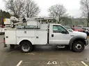 2007 Ford F-550 XL Reg Cab DRW Truck w/ Service Body and Crane (ID# 43708) (EF04) (25-3919) 11700