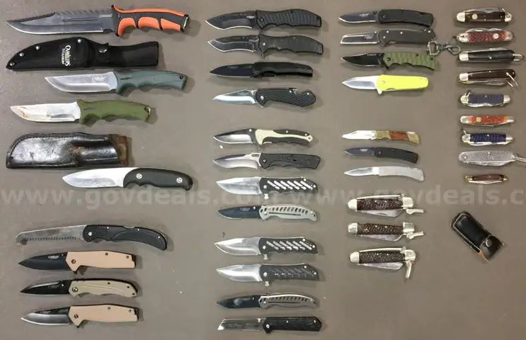 Camillus, CRKT, & Boker Knife Lot ~84 Units (ID# 43718) (TSA #3) (NO UPC) (18-24)