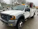2006 Ford F-550 XL DRW Reg Cab Truck w/ Service Body & Crane (ID# 43748) (OEF) (25-4248) 11700
