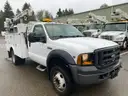 2007 Ford F-550 XL DRW 2WD Reg Cab Truck w/ Service Body & Crane (ID# 43760) (OEF) (25-4267) 11700