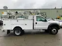 2007 Ford F-550 XL DRW 2WD Reg Cab Truck w/ Service Body & Crane (ID# 43760) (OEF) (25-4267) 11700