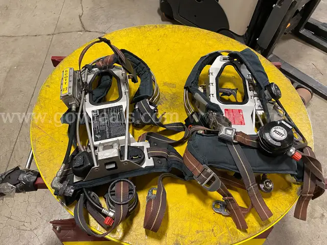 Lot of Approximately 30 Scott SCBA Packs- 50 Series (ID #43817) (I02-5R) (25-3741-8) 405