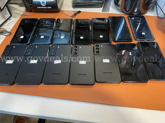 Lot of Samsung Phones - ct. 2 GalaxyS9, ct.6 GalaxyS8 and ct.6 GalaxyS22 (ID# 43820) (H01-3R) (25-3638-62) 120