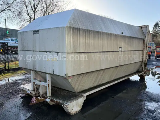 40 Yard Roll-Off Commercial Compactor Receiver (Container Ony) (ID# 43824) (GVL) (25-3039) 245