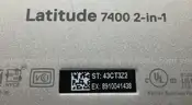 2 Dell Latitude 7400 2-in-1 Laptops - Core i7 (ID# 43865) (C4K-CART) (NO UPC) (18-20)