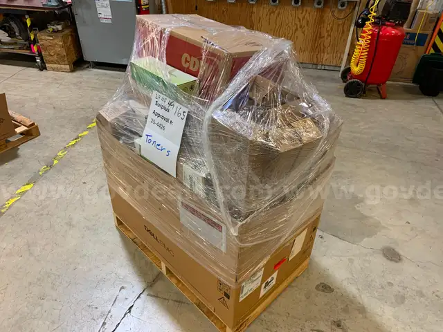 Pallet of Used Toner Cartridges (ID #43901) (J3-2L) (25-4426-2) 300