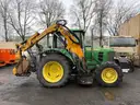 2012 John Deere 6330 4WD Tractor w/ Alamo Maverick 2 Mid Mount 30ft Boom & 48in Flail Axe (ID# 43907)(GVL)(25-2760)11700