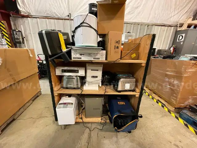 Assorted Cart of Misc. Items | Air Purifiers | Toasters | And a Sad Trumpet (ID# 43925) (J04-1R) (No UPC)