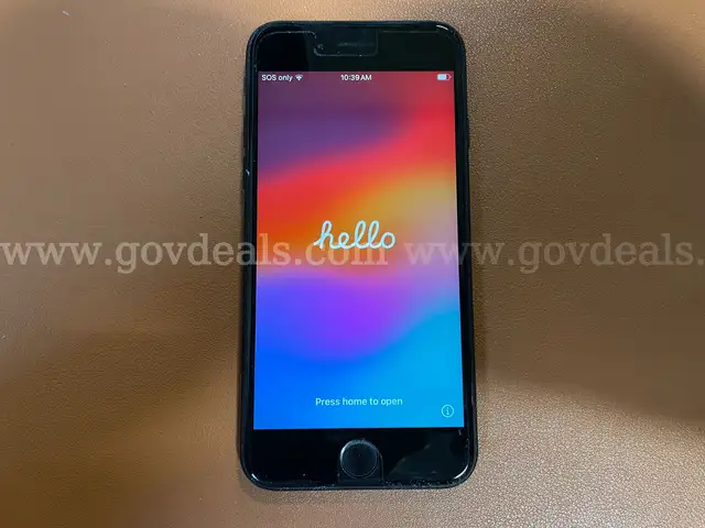 iPhone SE 2nd Gen - Black- 64GB (ID# 43937) (D-Case) (No UPC) (10)