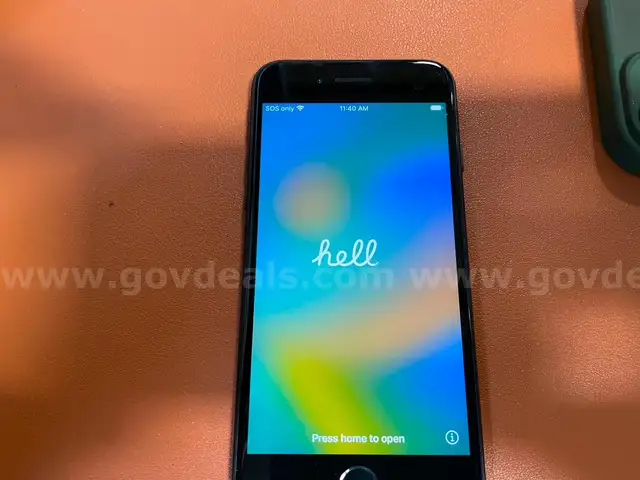 iPhone SE 2nd Gen - Black- 64GB (ID# 43959) (D-Case) (No UPC) (18-19)