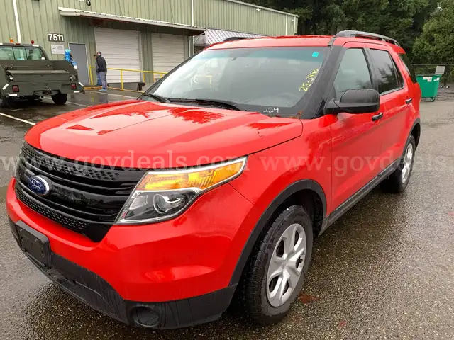 2015 Ford Explorer AWD Police Interceptor SUV (ID# 43962) (W07) (25-3990) 21716