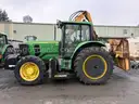 2011 John Deere 7130 4WD Tractor w/ Alamo Maverick 2 Mid Mount Boom & 60in Rotary (ID# 43970) (GVL) (25-4108)+ 405