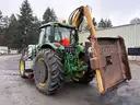 2011 John Deere 7130 4WD Tractor w/ Alamo Maverick 2 Mid Mount Boom & 60in Rotary (ID# 43970) (GVL) (25-4108)+ 405