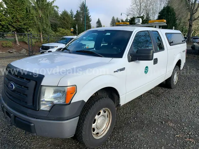 2011 Ford F-150 XL SuperCab 4WD Truck w/ Canopy *Tow-Away* (ID# 44022) (EF0) (25-4391) 405