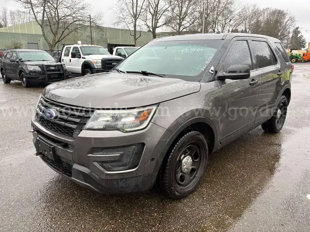 2017 Ford Explorer Interceptor AWD 4DR SUV (ID# 44032) (W14) (25-4604) 225