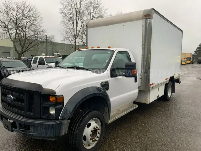 2008 Ford F-450 SD XL DRW 2WD Reg Cab Box Truck (ID# 44077) (E04) (25-4714) 225