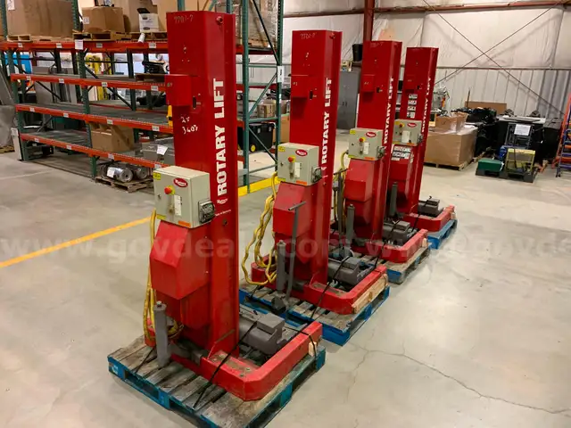 Rotary HP415-100 Mobile Column Lift Set (ID #44095) (Center 4&5) (25-3603-1) 405
