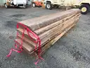 Lot of 9 Wood Slabs, Rough Cut, (3) Sequoia and (6) Douglas Fir (ID# 44167) (GVL) (25-4541-1) 23403