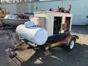 1987 Zieman Trailer w/ 1993 Generac 93A054503-S 30 kW Propane Generator & Propane Tank (ID# 44173) (GVL) (25-2078)+ 405