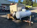 1987 Zieman Trailer w/ 1993 Generac 93A054503-S 30 kW Propane Generator & Propane Tank (ID# 44173) (GVL) (25-2078)+ 405