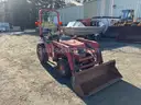 1991-1996 Honda 4WD H6522A4 Tractor with FL6555 Front-End Loader (ID# 44207) (GVL) (25-4575) 632