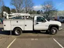 2007 Chevrolet Silverado 3500HD 2WD Reg Cab Truck w/ Service Body & Crane (ID# 44217) (EF0) (25-4215) 11700