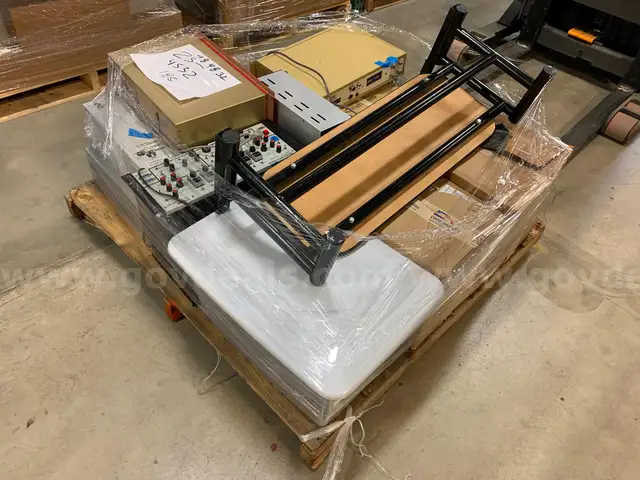 Pallet of Various Equipment (ID #44244) (J12-2R) (25-4532-2) 365
