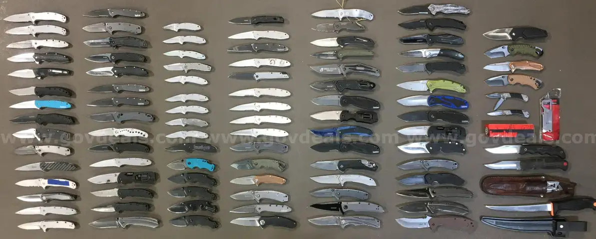 Kershaw Knife Lot ~100 Units (ID# 44253) (TSA #2) (NO UPC) (10)