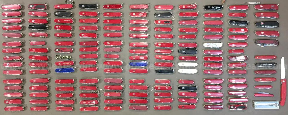 Victorinox/Wenger Lot ~163 Units (ID# 44264) (TSA #2) (NO UPC) (10)
