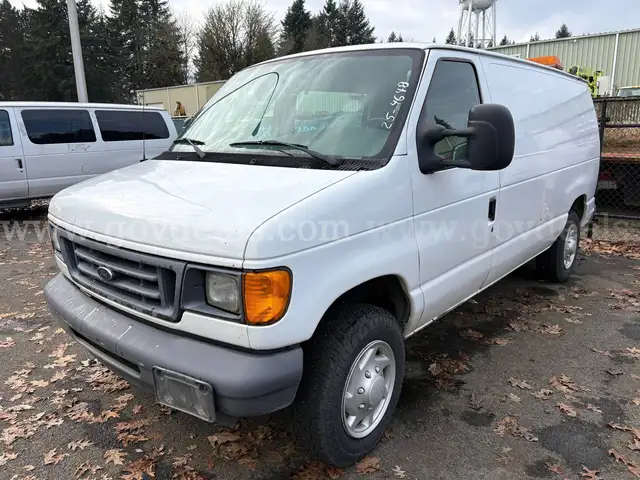 2007 Ford Econoline Cargo Van, TOW AWAY Does Not Run (ID# 44266) (OEF) (25-4648) 405