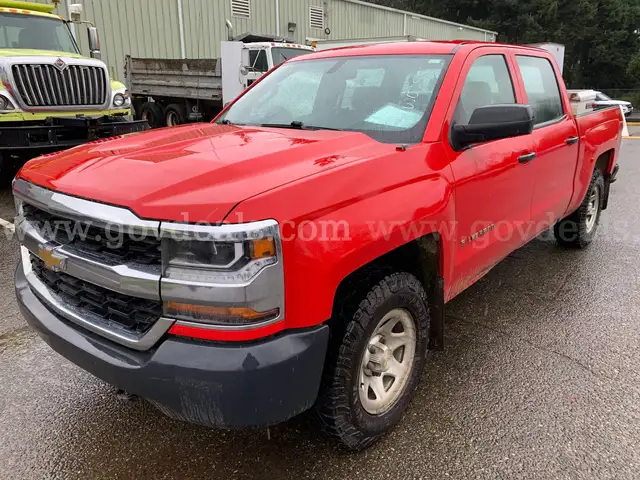 2016 Chevrolet Silverado 1500 Crew Cab 4WD Work Truck (ID# 44332) (S4) (26-0030) 490