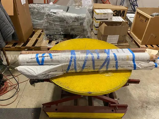 Lot of Four Rolls of Various Fabric  (ID #44357) (J01-2R) (25-4729-1) 39415