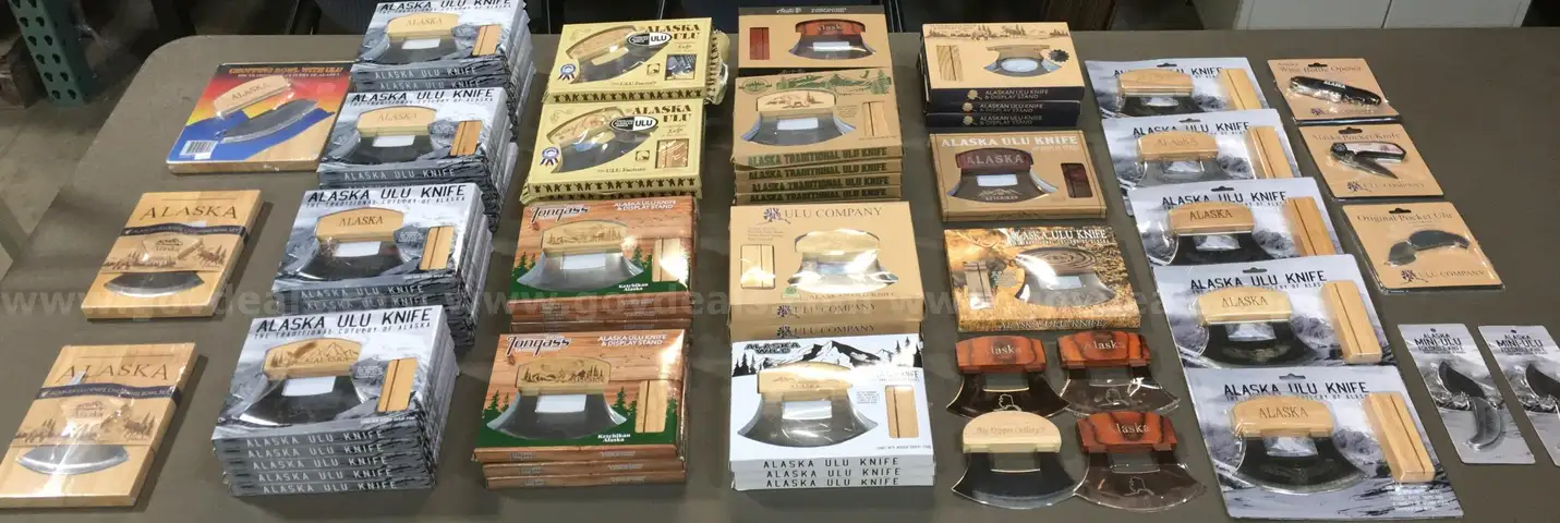 ULU Knife & Accessory Lot ~74 Units (ID# 44363) (TSA #3) (NO UPC) (10)