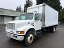 2001 International 4900 DT466E 4X2 18FT Box Truck with Lift Gate, Low Miles! Under 29K (ID# 44420) (E08) (26-0301) 310